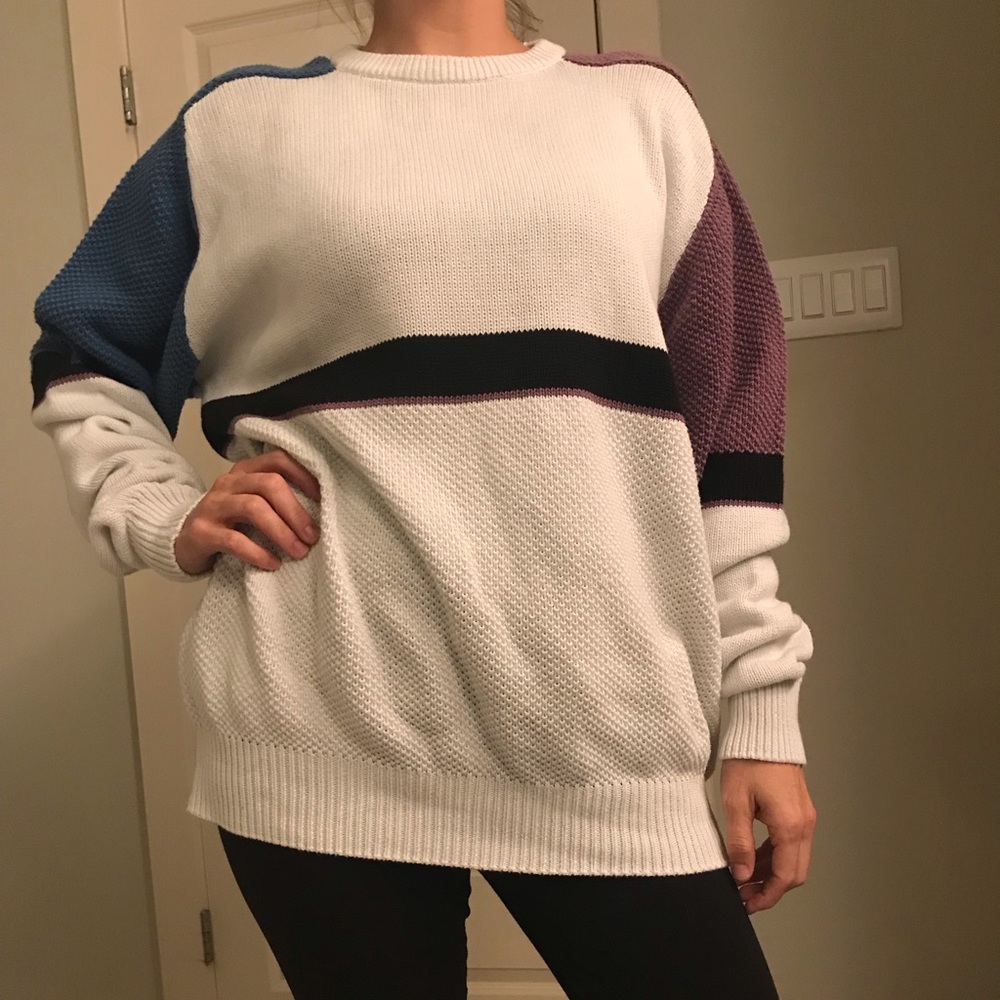 Vintage Izod Club oversized sweater